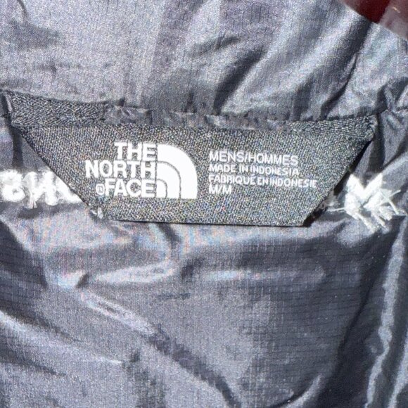 NEW North Face Thermoball ECO Black Puffer Trek Vest Mens Medium 3rd Party Logo - Picture 2 of 14
